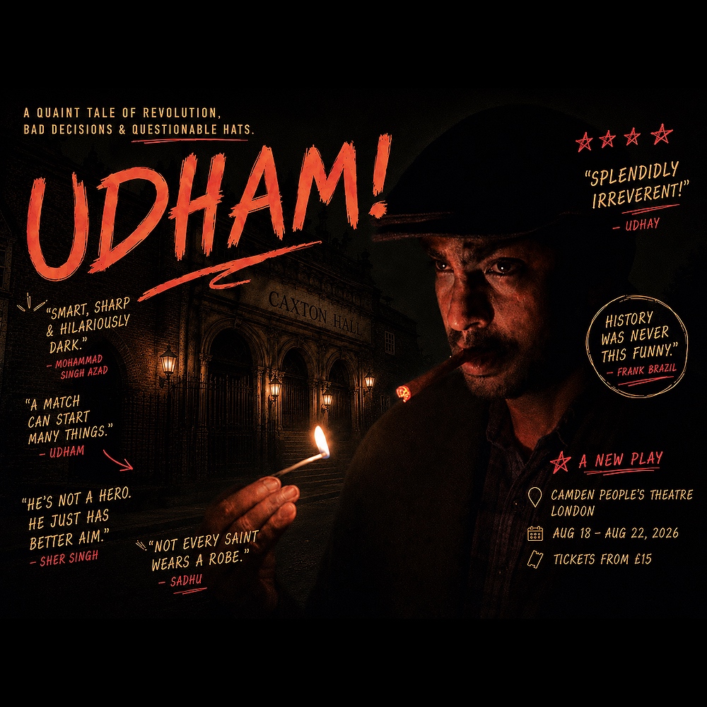 Find Out More About UDHAM! coming to the Camden Fringe: Q & A with Madhav Vasantha